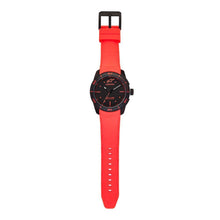 Carica l&#39;immagine nel visualizzatore di Gallery, ALPINESTARS TECH WATCH 3 HANDS BLACK STAINLESS STEEEL CASE - ORANGE ACCENT WITH INTEGRATED SILICONE STRAP
