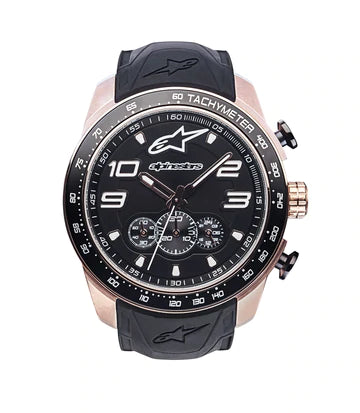 TECH WATCH - CHRONO ROSE GOLD 3147 ROSE BLACK STEEL